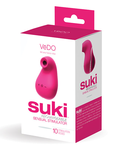 Hella Raw Vedo Suki Rechargeable Sonic Vibe Foxy Pink