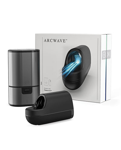 Hella Raw Arcwave Ion Pleasure Air Masturbator - Black