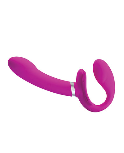 Hella Raw Pretty Love Valerie Strapless Strap On - Fuchsia