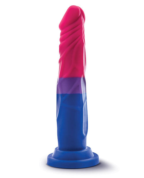 Hella Raw Blush Avant P8 Bisexual Pride Dildo - Love