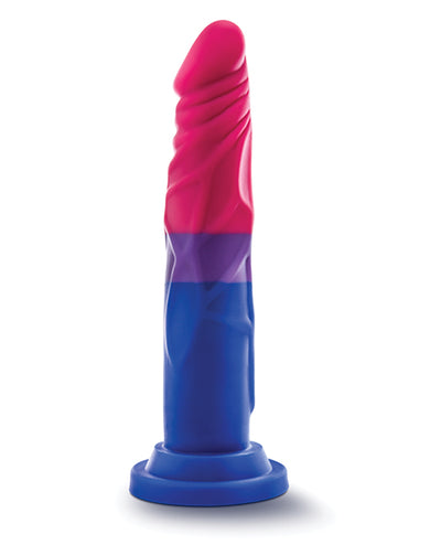 Hella Raw Blush Avant P8 Bisexual Pride Dildo - Love