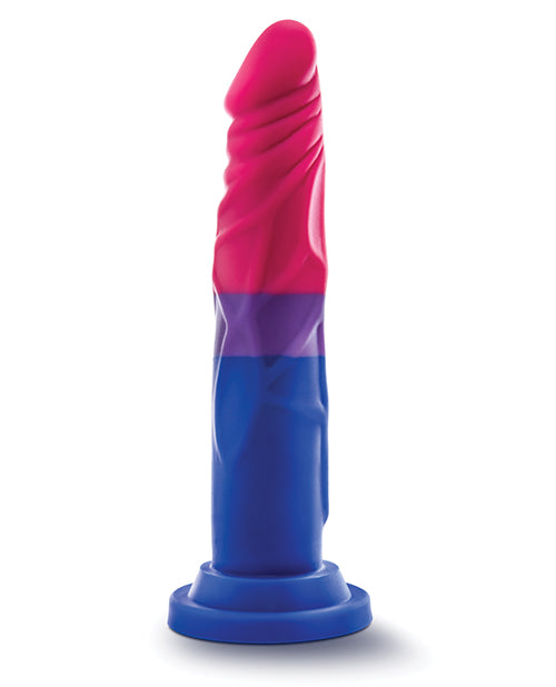 Hella Raw Blush Avant P8 Bisexual Pride Dildo - Love