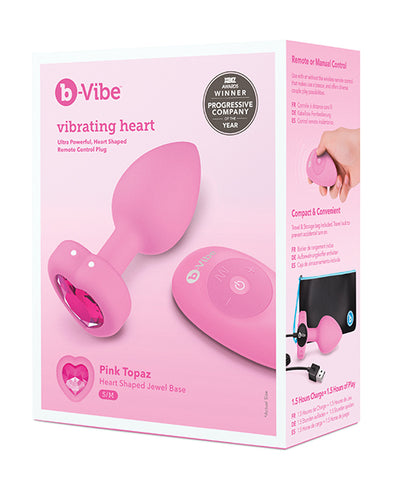 Hella Raw B-vibe Vibrating Heart Plug