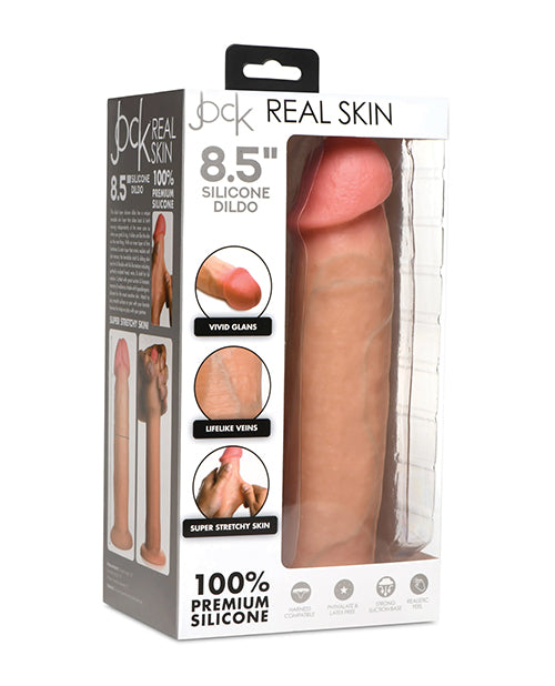 Hella Raw Curve Toys Jock Real Skin Silicone 8.5" Dildo