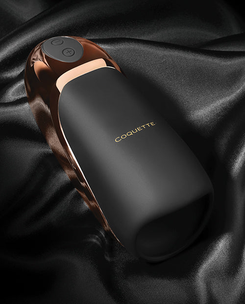 Hella Raw Coquette The Hedonist Stroker - Black/Rose Gold