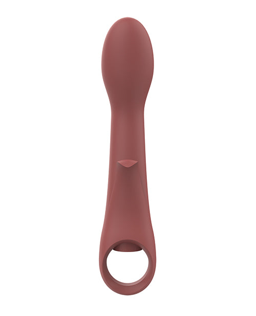 Hella Raw NUDE Sierra Rechargeable G-Spot Duo Vibrator - Peach