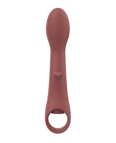 Hella Raw NUDE Sierra Rechargeable G-Spot Duo Vibrator - Peach