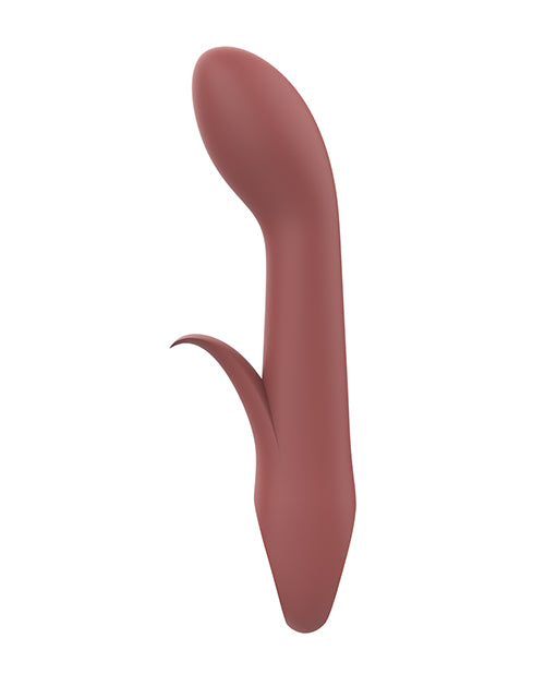 Hella Raw NUDE Sierra Rechargeable G-Spot Duo Vibrator - Peach