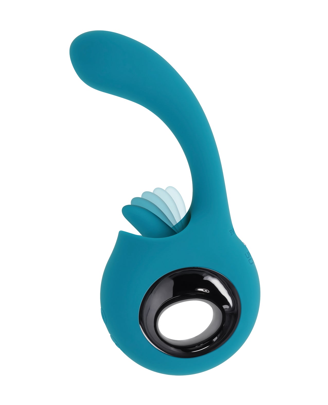 Hella Raw Evolved How Many Licks G-Spot Vibrator - Teal