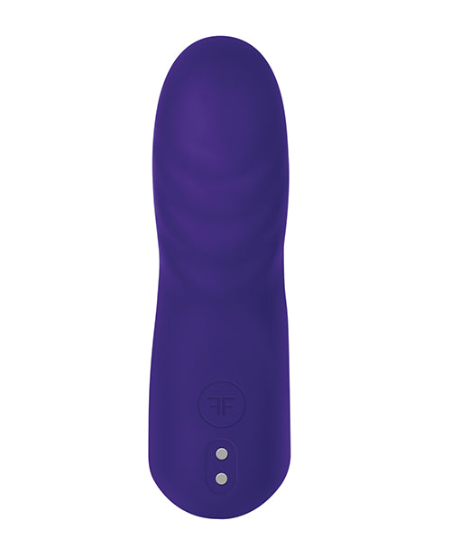 Hella Raw Femme Funn Dioni Wearable Finger Vibe - Dark Purple