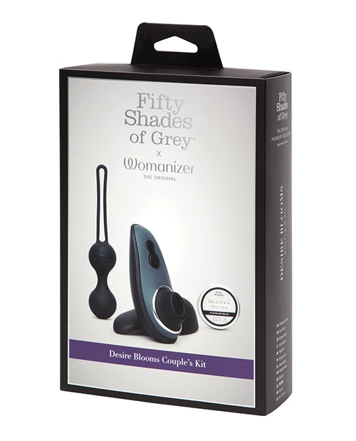 Hella Raw Fifty Shades of Grey & Womanizer Desire Blooms Kit