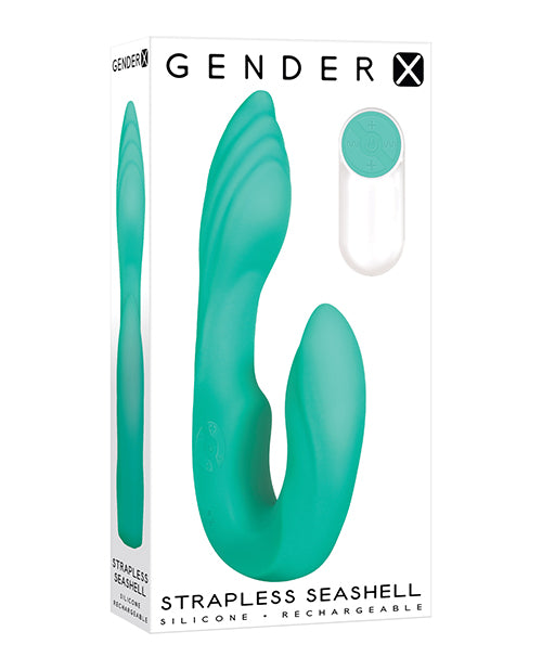 Hella Raw Gender X Strapless Seashell - Teal