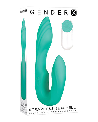 Hella Raw Gender X Strapless Seashell - Teal