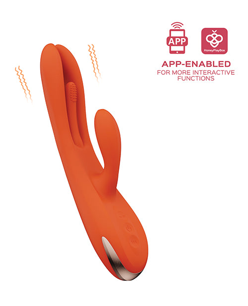 Hella Raw Terri App Controlled Kinky Finger Tapping Rabbit Vibrator