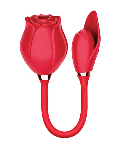 Hella Raw Wild Rose & Bullet Vibrator - Red