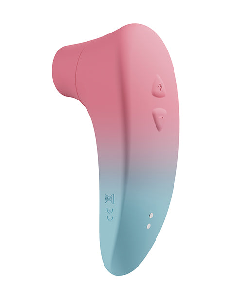 Hella Raw Lovense Tenera 2 Bluetooth Clitoral Suction Stimulator - Pink/Blue