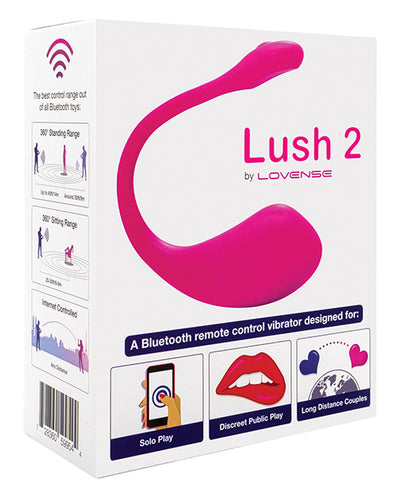 Hella Raw Lovense Lush 2.0 Sound Activated Vibrator - Pink