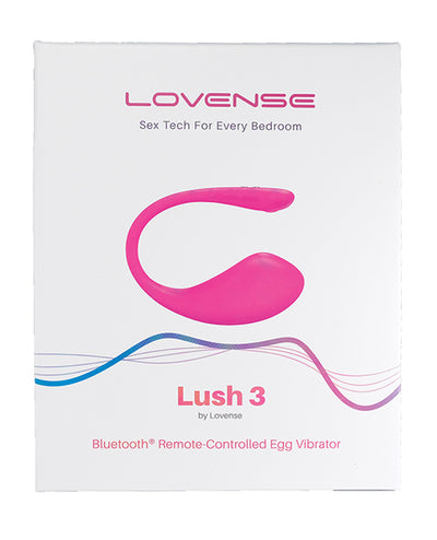 Hella Raw Lovense Lush 3.0 Sound Activated Camming Vibrator - Pink