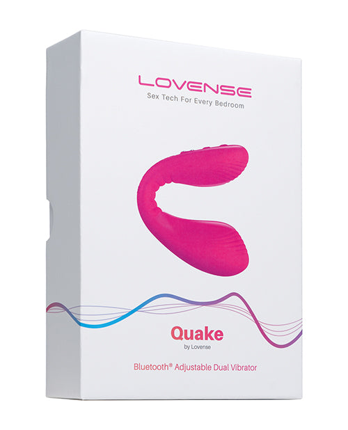 Hella Raw Lovense Dolce (previously Quake) Adjustable Dual Stimulator - Pink