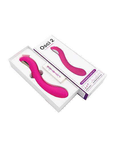 Hella Raw Lovense Osci 2 Oscillating G Spot Vibrator - Pink