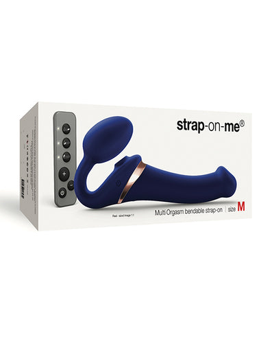 Hella Raw Strap On Me Multi Orgasm Bendable Strapless Strap On Medium