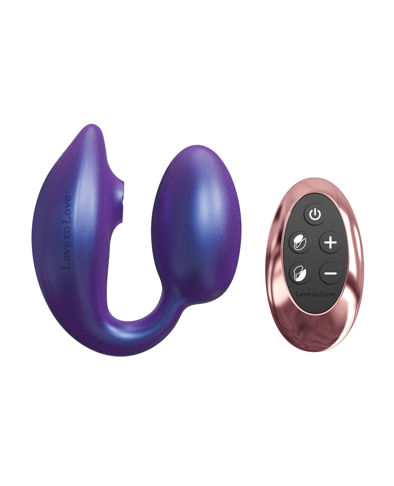 Hella Raw Love to Love Wonderlover Dual Stimulator - Iridescent Night