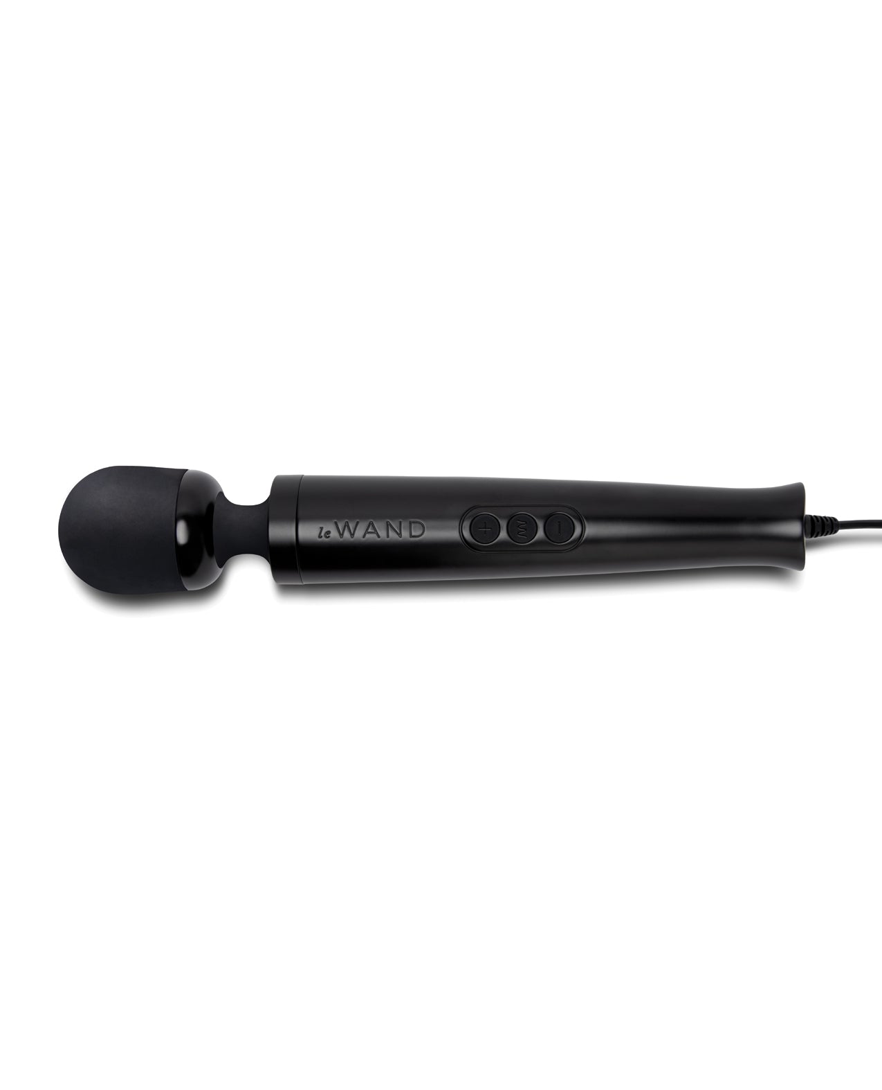 Hella Raw Le Wand Die Cast Plug-In Massager - Black