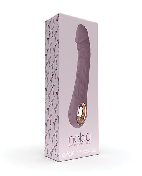 Hella Raw Nobu Gage G-Spot Vibrator w/Removable Bullet - Purple