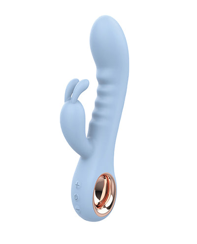 Hella Raw Nobu Rexa Dual Vibrator - Light Blue