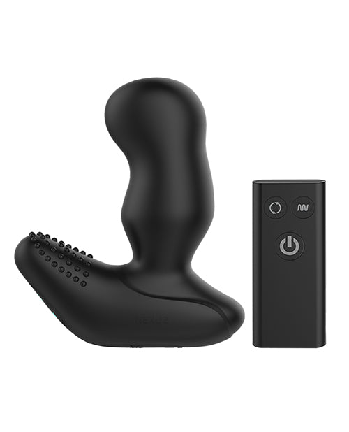 Hella Raw Nexus Revo Extreme Rotating Prostate Massager - Black