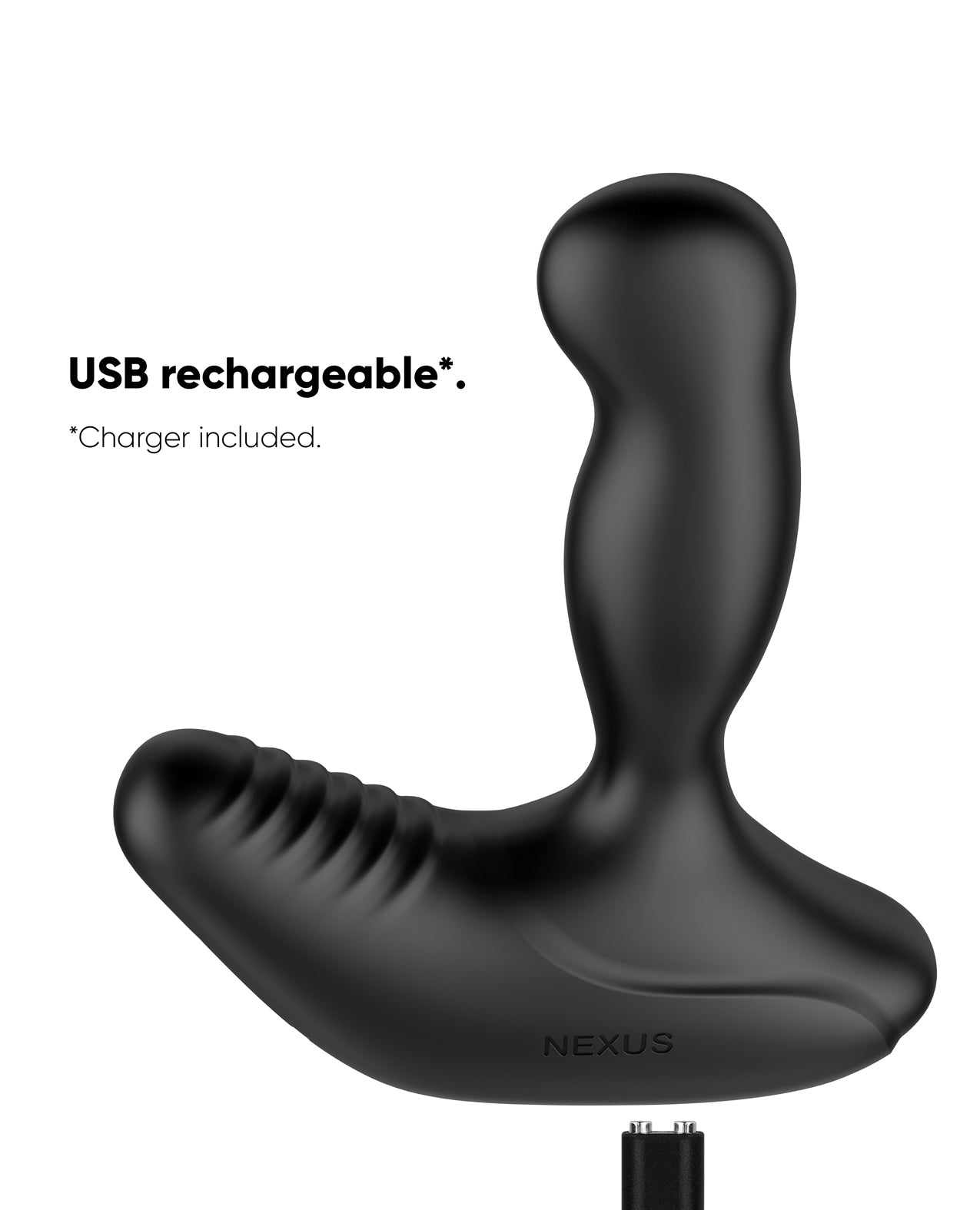 Hella Raw Nexus Revo Stealth App Enabled Rotating & Vibrating Prostate Massager - Black