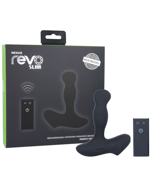 Hella Raw Hella Raw Nexus Revo Slim Rotating Prostate Massager - Black