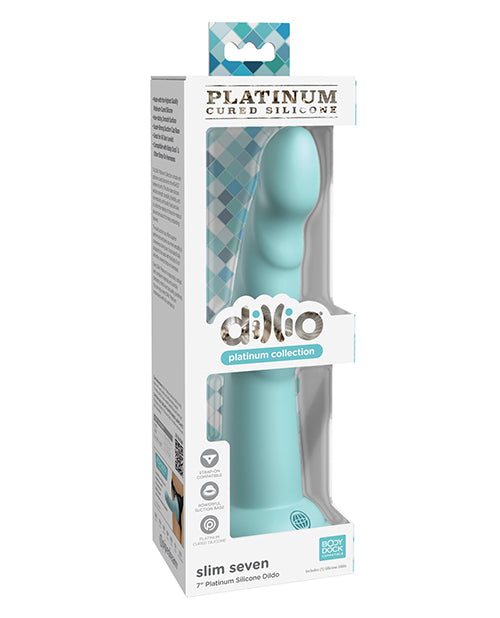 Hella Raw Dillio Platinum 7" Slim Seven Silicone Dildo