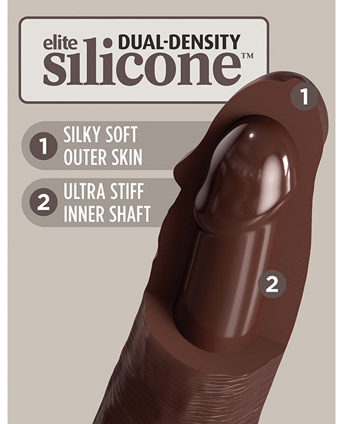 Hella Raw King Cock Elite 7" Dual Density Silicone Cock