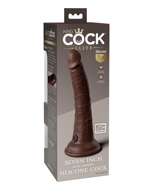 Hella Raw King Cock Elite 7" Dual Density Silicone Cock