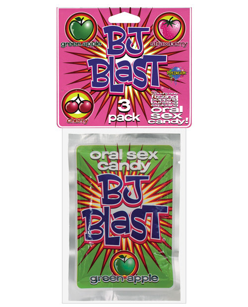 Hella Raw BJ Blast Oral Sex Candy - Asst. Flavors Pack of 3