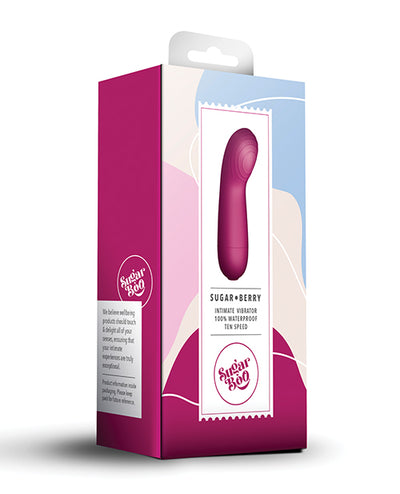 Hella Raw SugarBoo Sugar Berry G Spot Vibrator - Pink