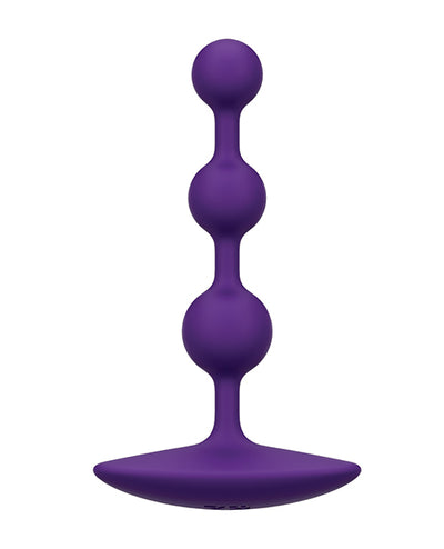 Hella Raw Romp Amp Flexible Anal Beads - Violet