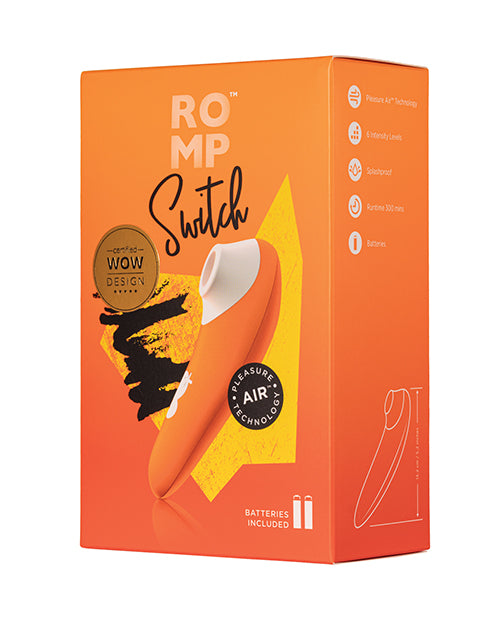 Hella Raw ROMP Switch X Clitoral Vibrator - Orange