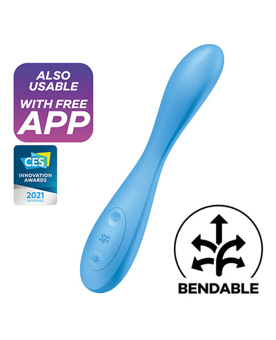 Hella Raw Satisfyer G Spot Flex 4+ - Blue