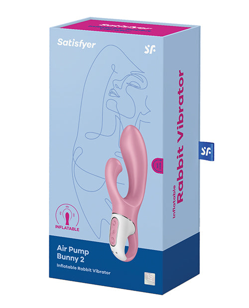 Hella Raw Satisfyer Air Pump Bunny 2 - Light Red