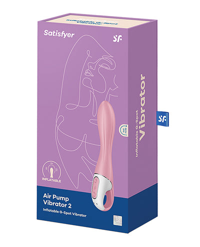 Hella Raw Satisfyer Air Pump Vibrator 2 - Light Red