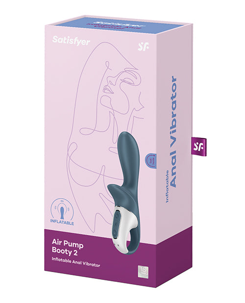 Hella Raw Satisfyer Air Pump Booty 2 - Dark Grey