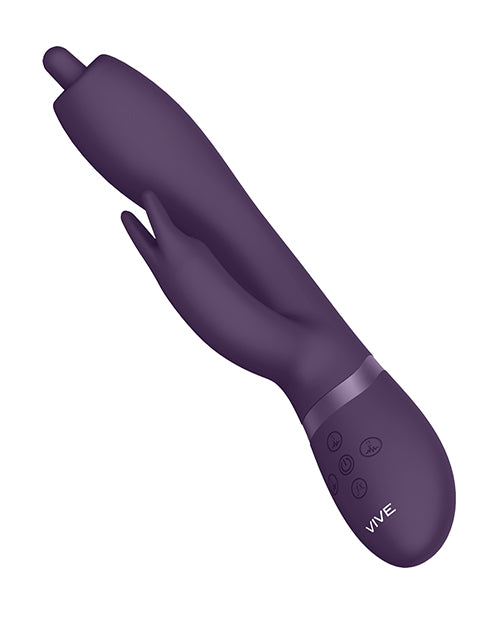 Hella Raw Shots Vive Nilo Pinpoint Rotating G-Spot Rabbit - Purple