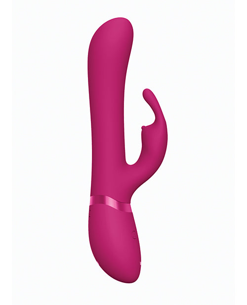 Hella Raw Shots Vive Chou G-Spot Rabbit w/Interchangeable Clitoral Attachments - Pink