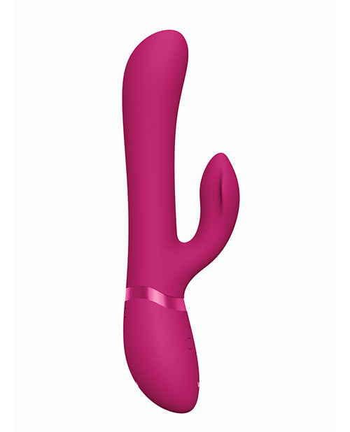 Hella Raw Shots Vive Chou G-Spot Rabbit w/Interchangeable Clitoral Attachments - Pink