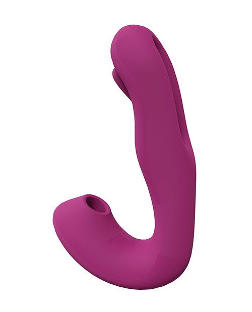 Hella Raw Shots Vive Yuna Dual Action Airwave Vibrator & G-spot Stimulator