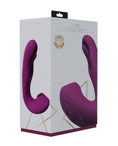 Hella Raw Shots Vive Yuna Dual Action Airwave Vibrator & G-spot Stimulator