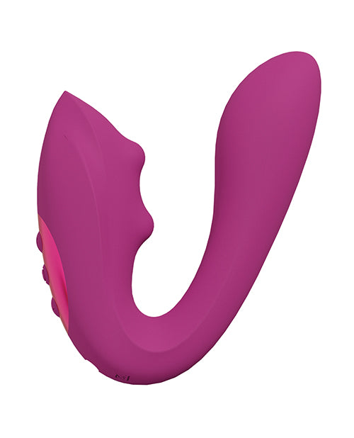 Hella Raw Shots Yuki Dual Action G-spot Vibrator W/massaging Beads