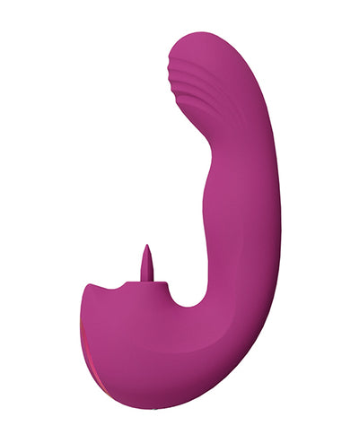 Hella Raw Shots Yumi Triple Action G-spot Vibrator & Stimulator